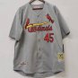Bob Gibson 1967 St. Louis Cardinals Official Baseball Jersey Mitchell & Ness