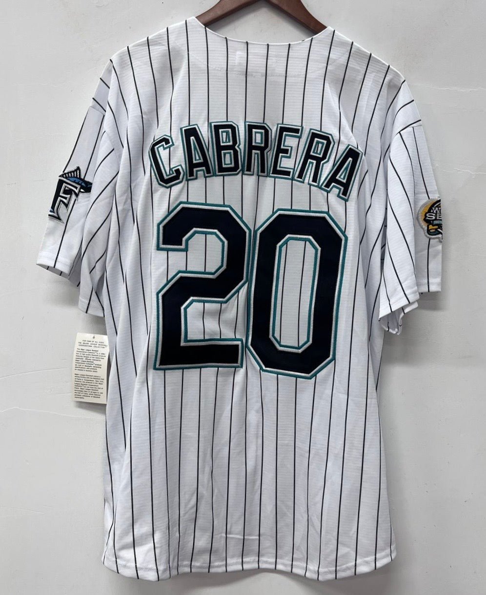 Miguel Cabrera Florida Marlins Official Baseball Jersey Mitchell & Ness