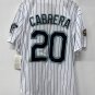Miguel Cabrera Florida Marlins Official Baseball Jersey Mitchell & Ness