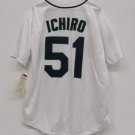 Ichiro Suzuki Seattle Mariners Official Baseball Jersey Mitchell & Ness white