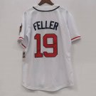 Bob Feller Cleveland Indians Jersey Majestic white 1948