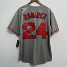 Manny Ramirez 2004 Boston Red Sox Official Baseball Majestic Jersey