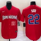 Juan Soto Dominican Republic DR jersey Red