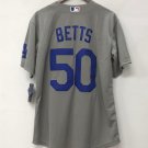 Mookie Betts Los Angeles Dodgers Official Jersey gray