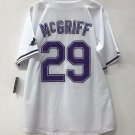 Fred McGriff Tampa Bay Devil Rays Official Baseball Jersey Majestic