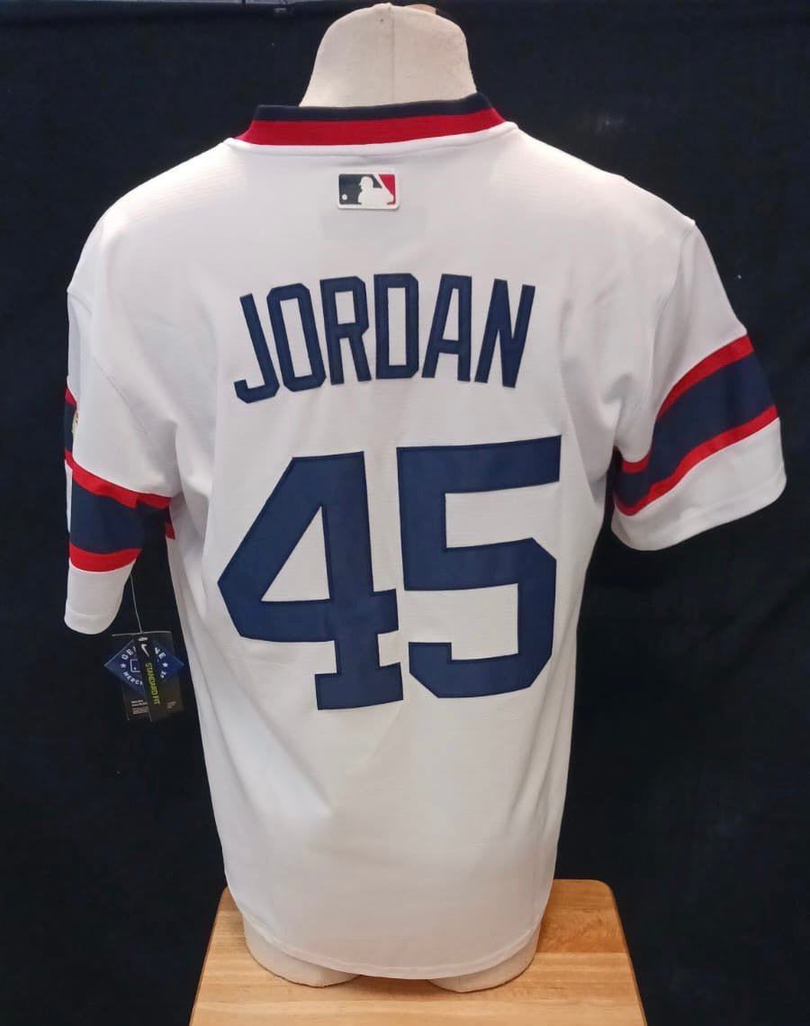 Michael Jordan Chicago White Sox Official Baseball retro Jersey