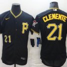 Roberto Clemente Pittsburgh Pirates Official Baseball Jersey Black