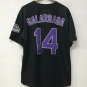 Andres Galarraga Colorado Rockies Official Baseball Majestic Jersey