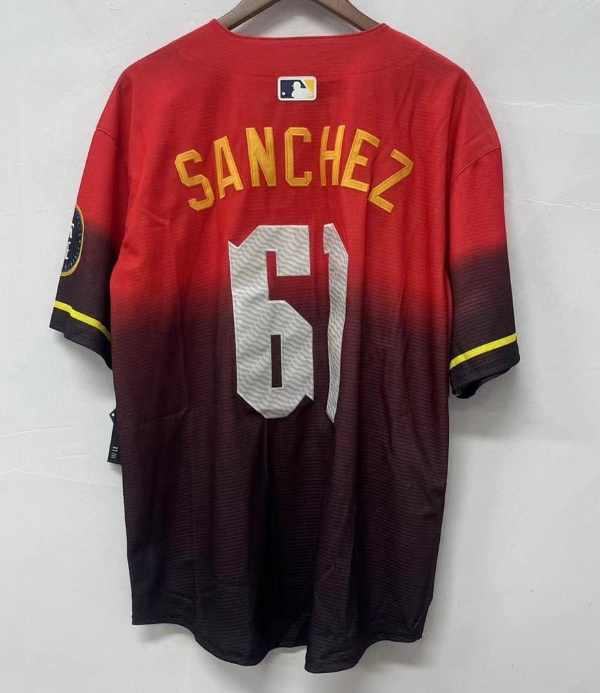 Christopher Sanchez Philadelphia Phillies Red City Connect Baseball Limited Jersey