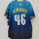Jose Alvarado Philadelphia Phillies Blue City Connect Baseball Limited Jersey