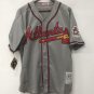 Chipper Jones Atlanta Braves Jersey Mitchell & Ness 1995 gray
