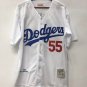 Orel Hershiser Los Angeles Dodgers Official Baseball Mitchell & Ness Jersey
