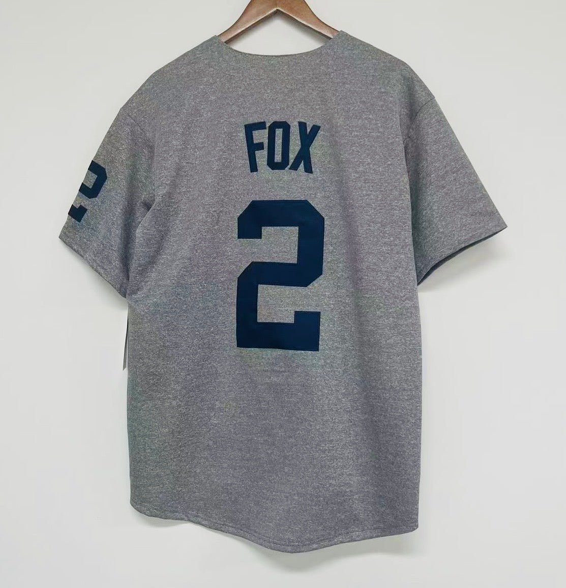 Nellie Fox Chicago White Sox Jersey Mitchell & Ness gray