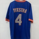 Len Lenny Dykstra New York Mets Jersey Mitchell & Ness blue
