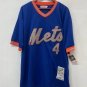 Len Lenny Dykstra New York Mets Jersey Mitchell & Ness blue