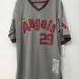Rod Carew California Angels Anaheim Jersey gray Mitchell & Ness