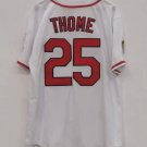 Jim Thome 1995 Cleveland Indians Official Baseball Jersey Majestic
