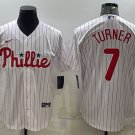 Trea Turner Philadelphia Phillies Official Baseball Jersey white
