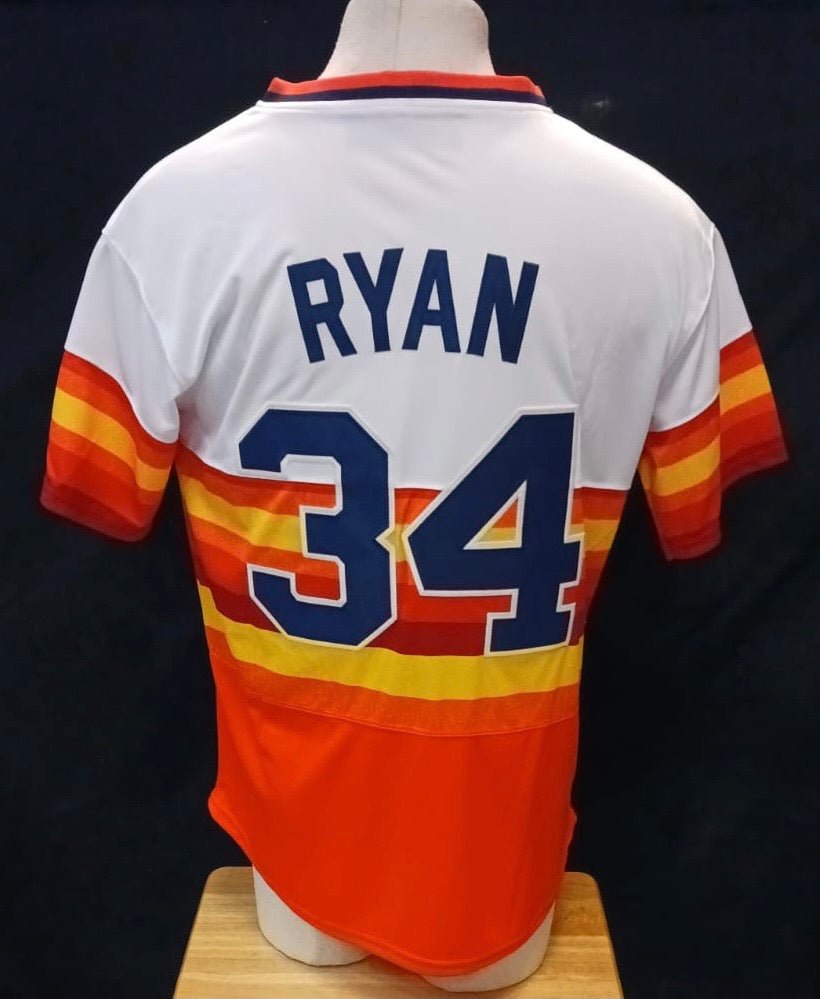 Nolan Ryan Houston Astros Official Baseball Jersey