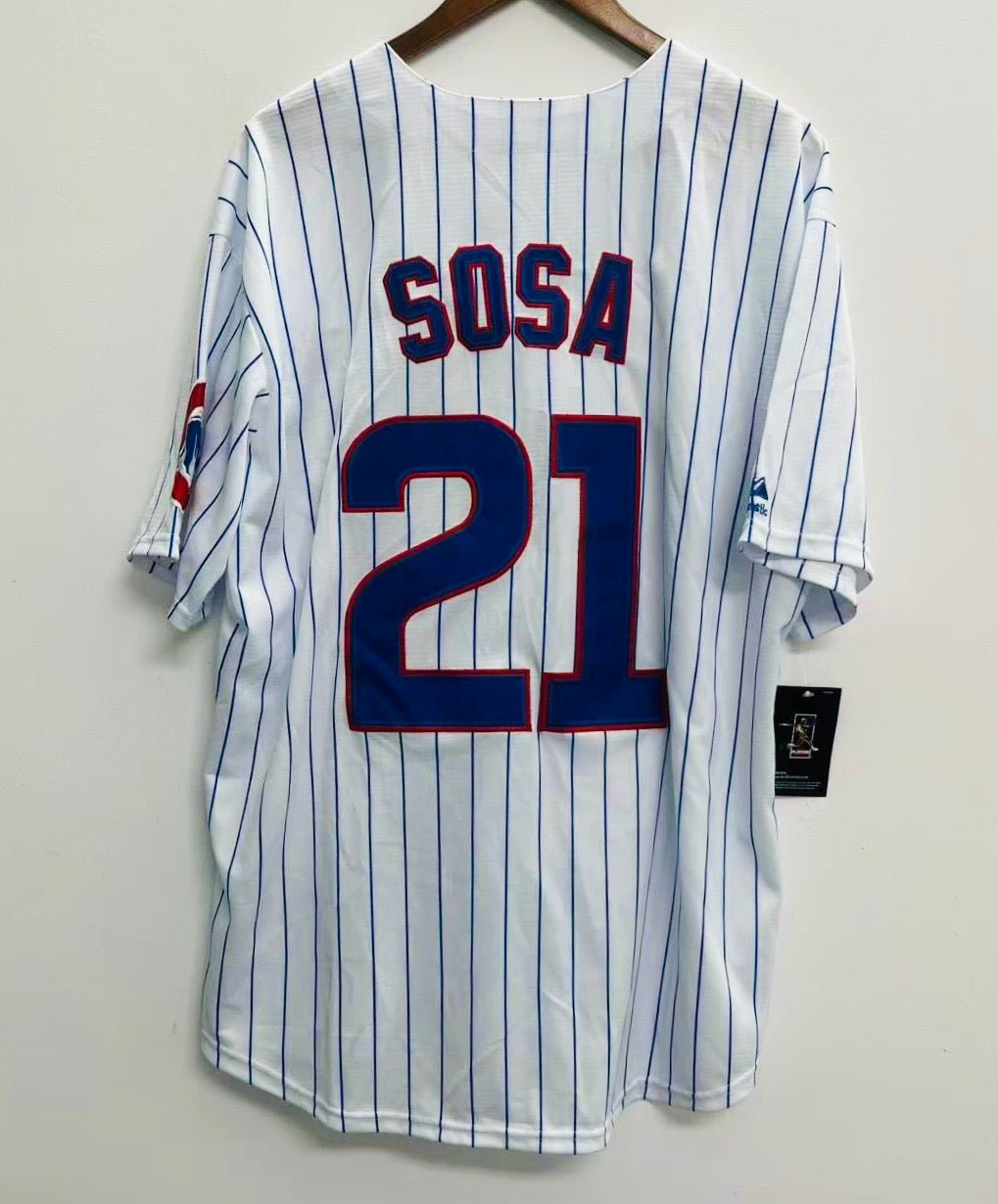Sammy Sosa 1998 Chicago Cubs Official Baseball Majestic Jersey