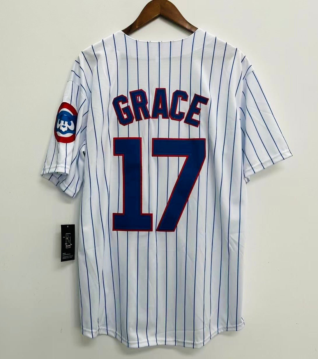Mark Grace Chicago Cubs Official Baseball Majestic Jersey