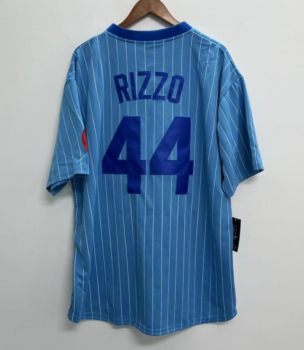 Anthony Rizzo Chicago Cubs Official Baseball Majestic Throwback Jersey