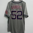 Jim Abbott Anaheim California Angels Official Baseball Majestic Jersey