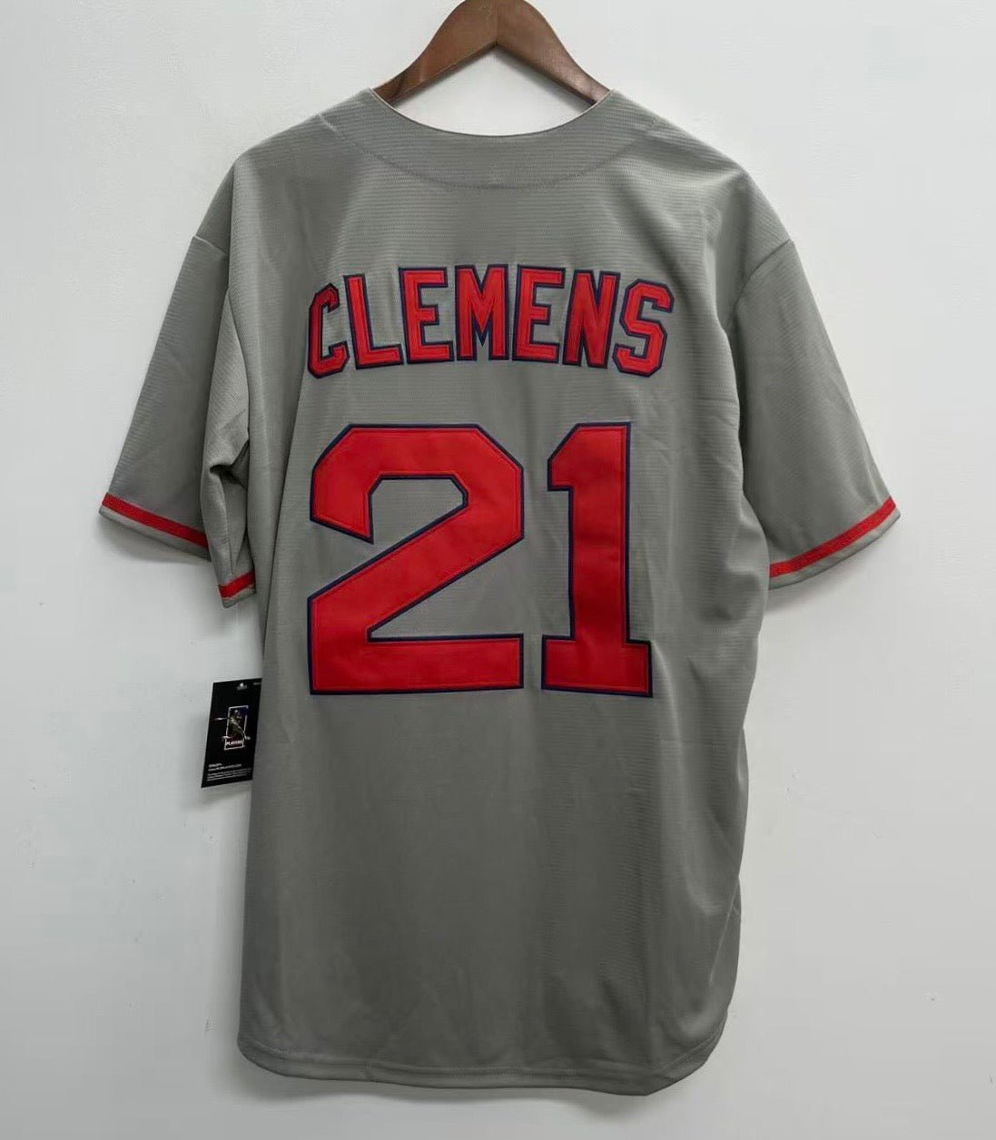Roger Clemens 1990 Boston Red Sox Official Baseball Majestic Jersey