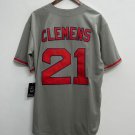 Roger Clemens 1990 Boston Red Sox Official Baseball Majestic Jersey