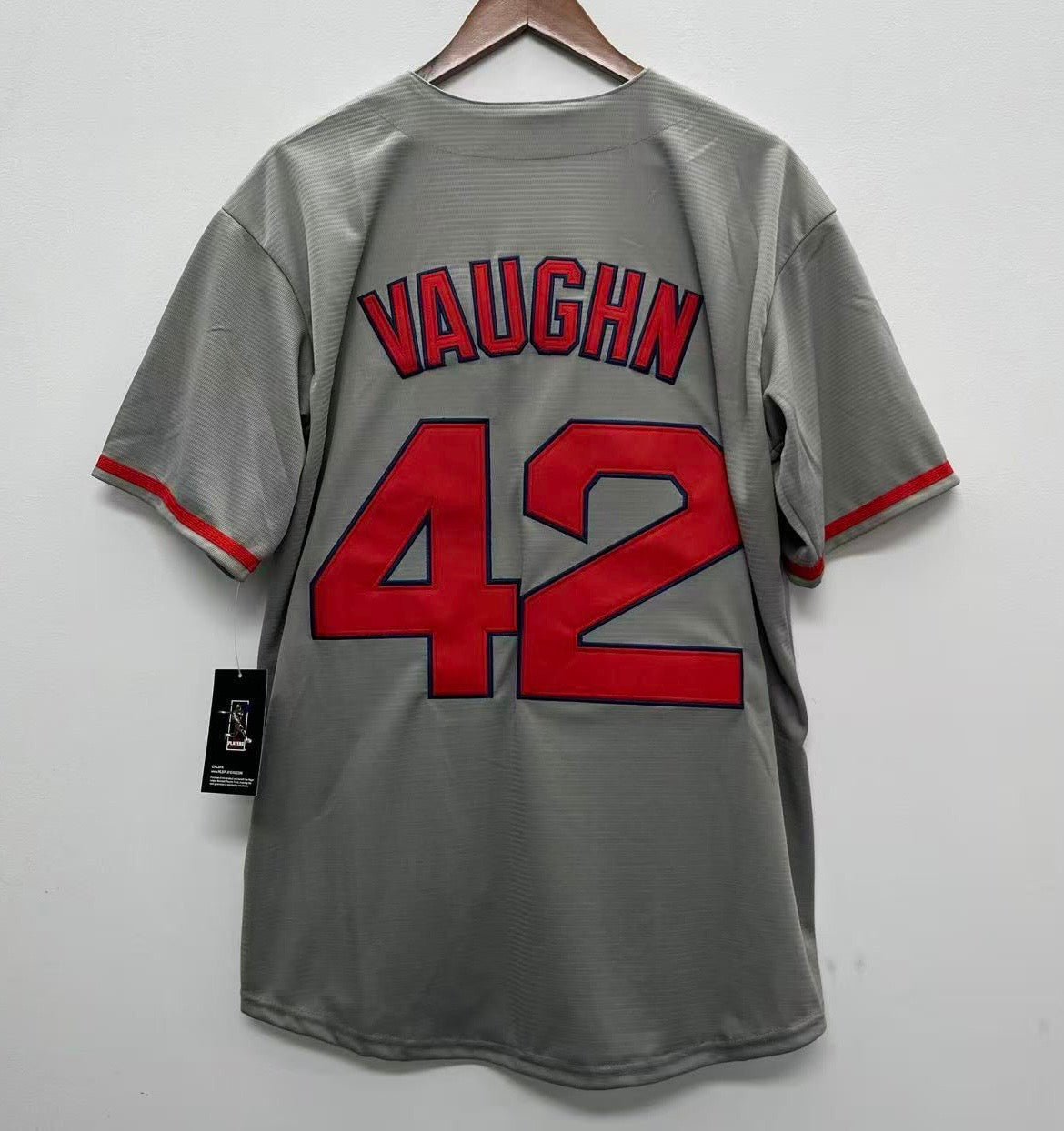 Mo Vaughn 1996 Boston Red Sox Official Baseball Majestic Jersey