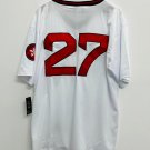 Carlton Fisk 1975 Boston Red Sox Official Baseball Majestic Jersey