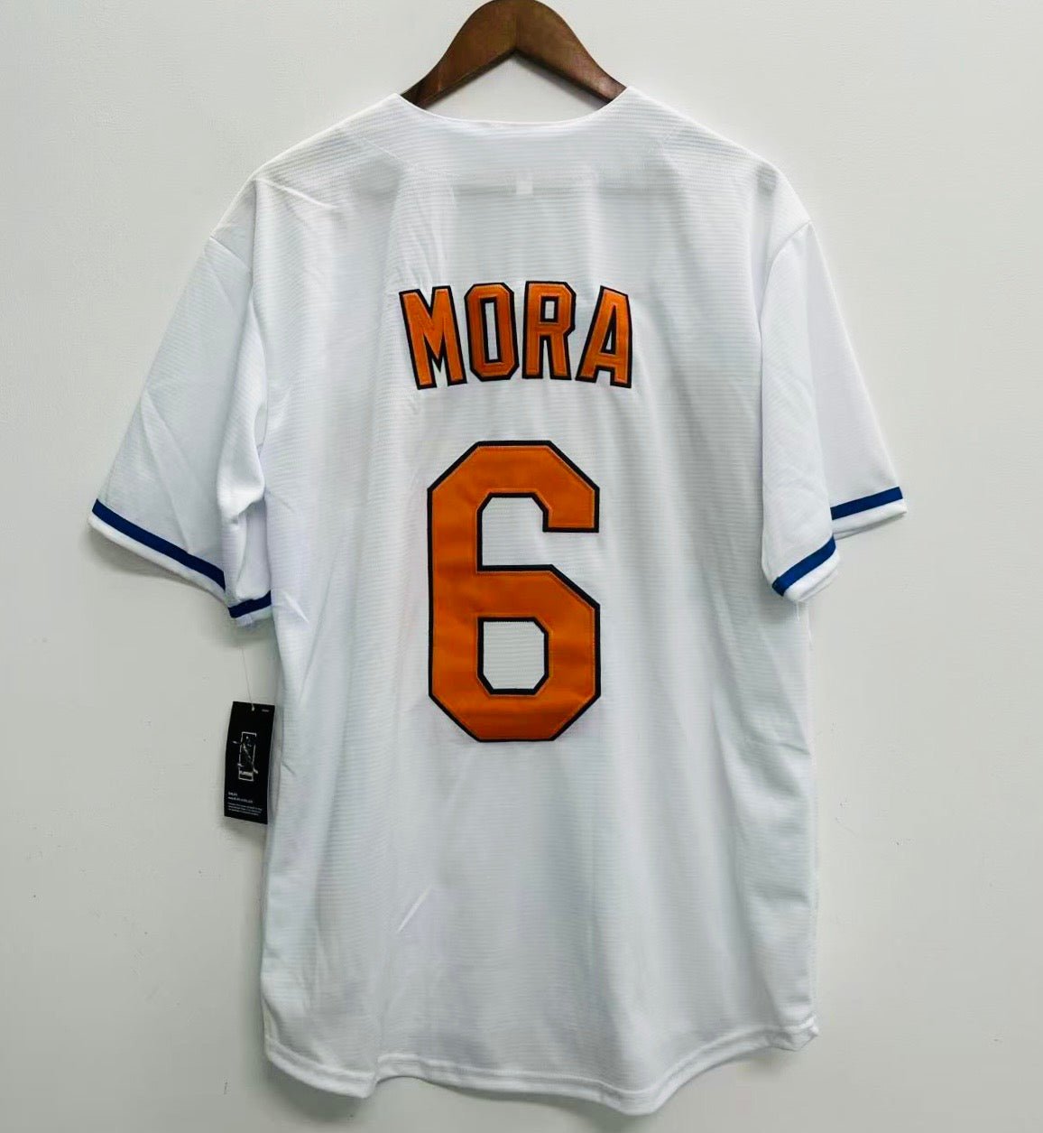Melvin Mora Baltimore Orioles Official Baseball Majestic Jersey