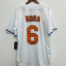 Melvin Mora Baltimore Orioles Official Baseball Majestic Jersey