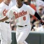 Melvin Mora Baltimore Orioles Official Baseball Majestic Jersey