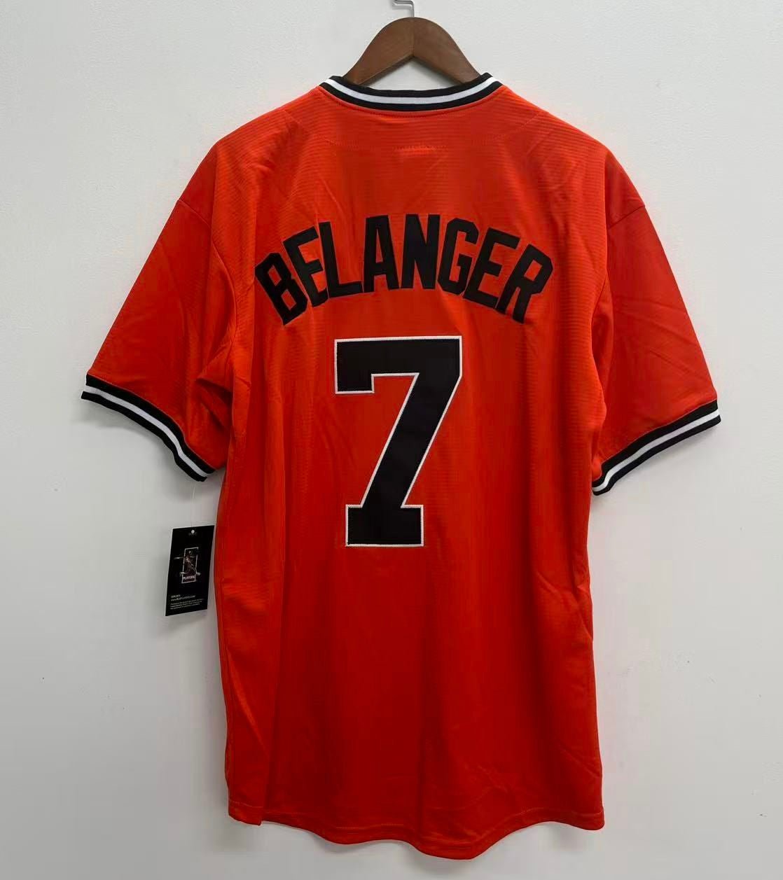 MARK BELANGER 1971 Baltimore Orioles Official Baseball Majestic Jersey
