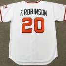 Frank Robinson 1969 Baltimore Orioles Official Baseball Majestic Jersey White