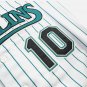 Gary Sheffield Florida Marlins 1997 Official Baseball Jersey Majestic white