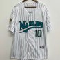 Gary Sheffield Florida Marlins 1997 Official Baseball Jersey Majestic white