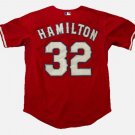 Josh Hamilton Texas Rangers official Baseball Jersey 2015 World Series Majestic