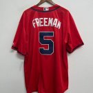 Freddie Freeman Atlanta Braves Official Baseball Majestic Jersey red