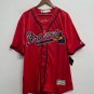 Freddie Freeman Atlanta Braves Official Baseball Majestic Jersey red
