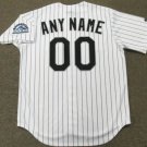 Any name & Number Custom Colorado Rockies Official Baseball Majestic Jersey