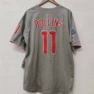 Jimmy Rollins Philadelphia Phillies Jersey 2008 World Series gray