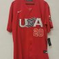 Pete Alonso Team USA Baseball jersey Red