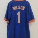 Mookie Wilson New York Mets Jersey Mitchell & Ness blue