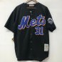 Mike Piazza New York Mets Jersey Mitchell & Ness black