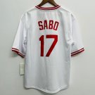 Chris Sabo Cincinnati Reds Official Baseball Jersey Mitchell & Ness