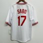 Chris Sabo Cincinnati Reds Official Baseball Jersey Mitchell & Ness