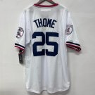 Jim Thome Cleveland Indians Official Baseball Retro Jersey Majestic white