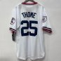 Jim Thome Cleveland Indians Official Baseball Retro Jersey Majestic white